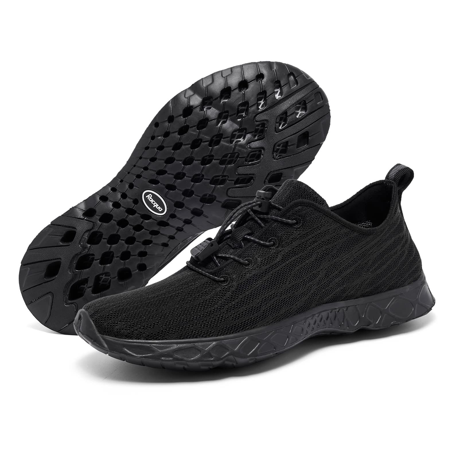 Racqua Unisex Breathable Mesh Water Shoes for Women & Men - Perfect for Swimming, Beach, Surfing, and Water Sports