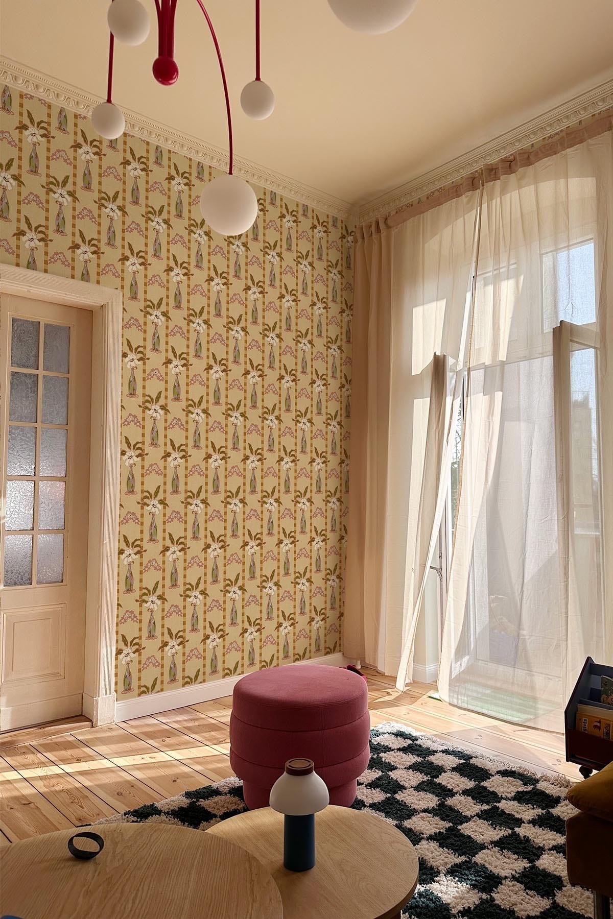 Still Garden Yellow - Elegant Home Decor for Indoor & Outdoor Spaces | Perfect for Living Rooms, Patios, and Gardens
