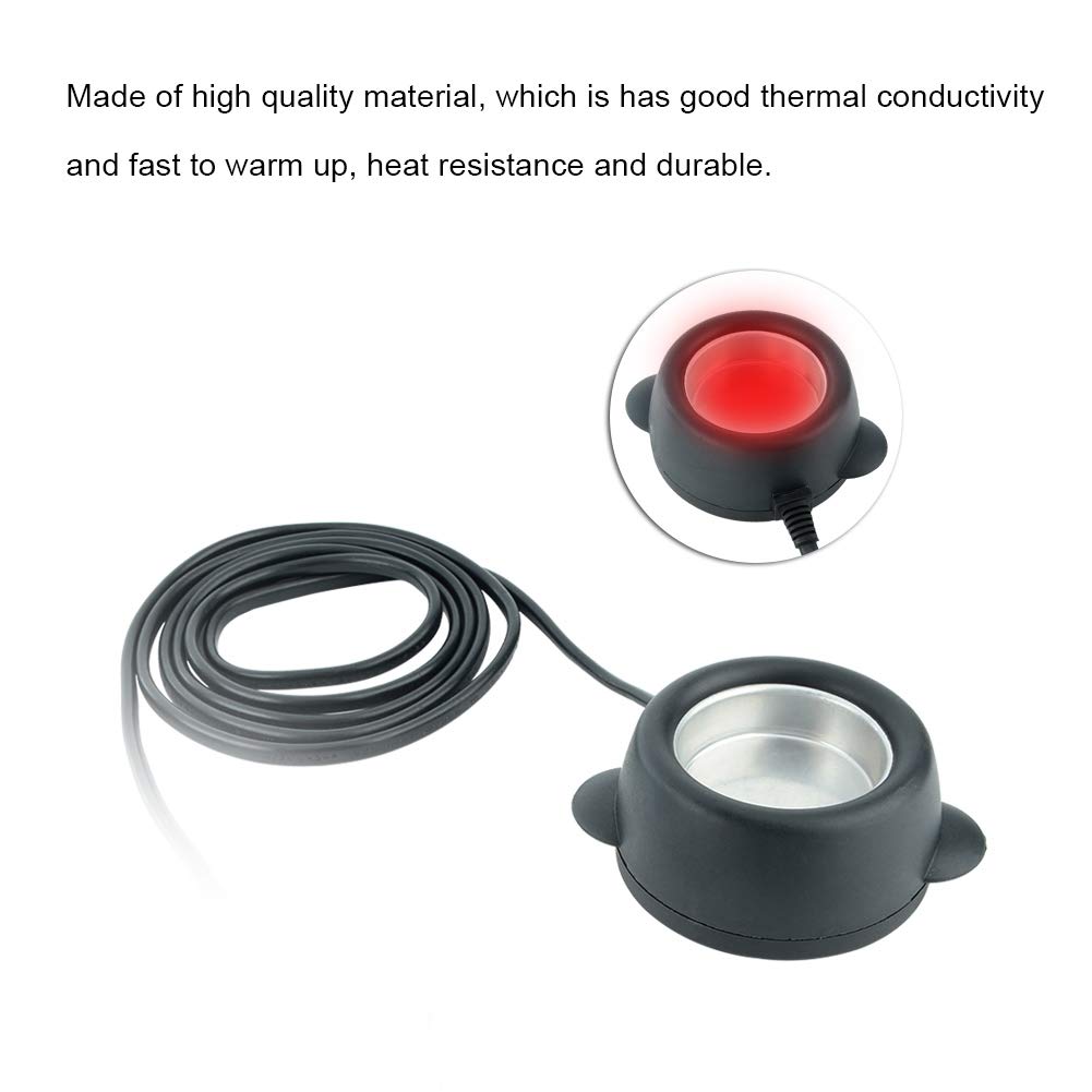 YUYTE 30W Glue Melting Pot - Hot Glue Stove for DIY Crafts, School Projects, Hair Extensions & Repairs | Portable Glue Pot for Handmade, Teaching & Home Use