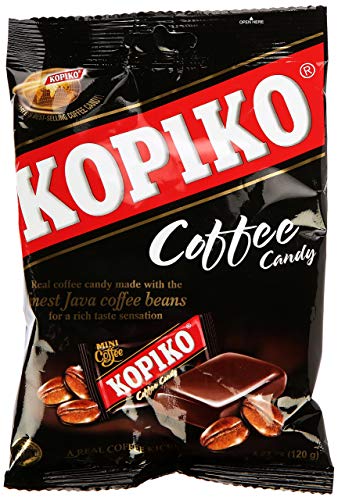 Kopiko Coffee Candy - 4.23 oz Pack of Delicious Caffeinated Treats | Perfect for Office Snacks, Travel Energy Boost & Coffee Lover Gifts