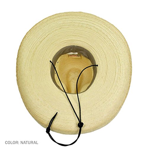 Guatemalan Palm Leaf Straw Hat - Wide Brim for Beach & Sun Protection