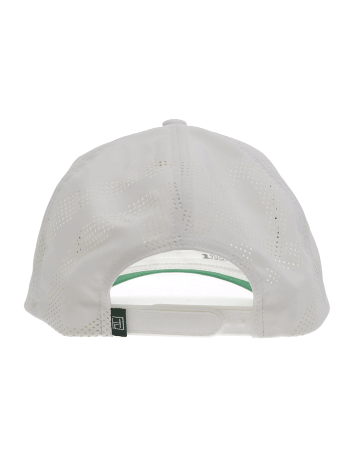 Hooey 2430T WH Cowboy Golf Mid Profile Trucker Hat - White | Stylish Adjustable Baseball Cap for Golf, Outdoor & Casual Wear