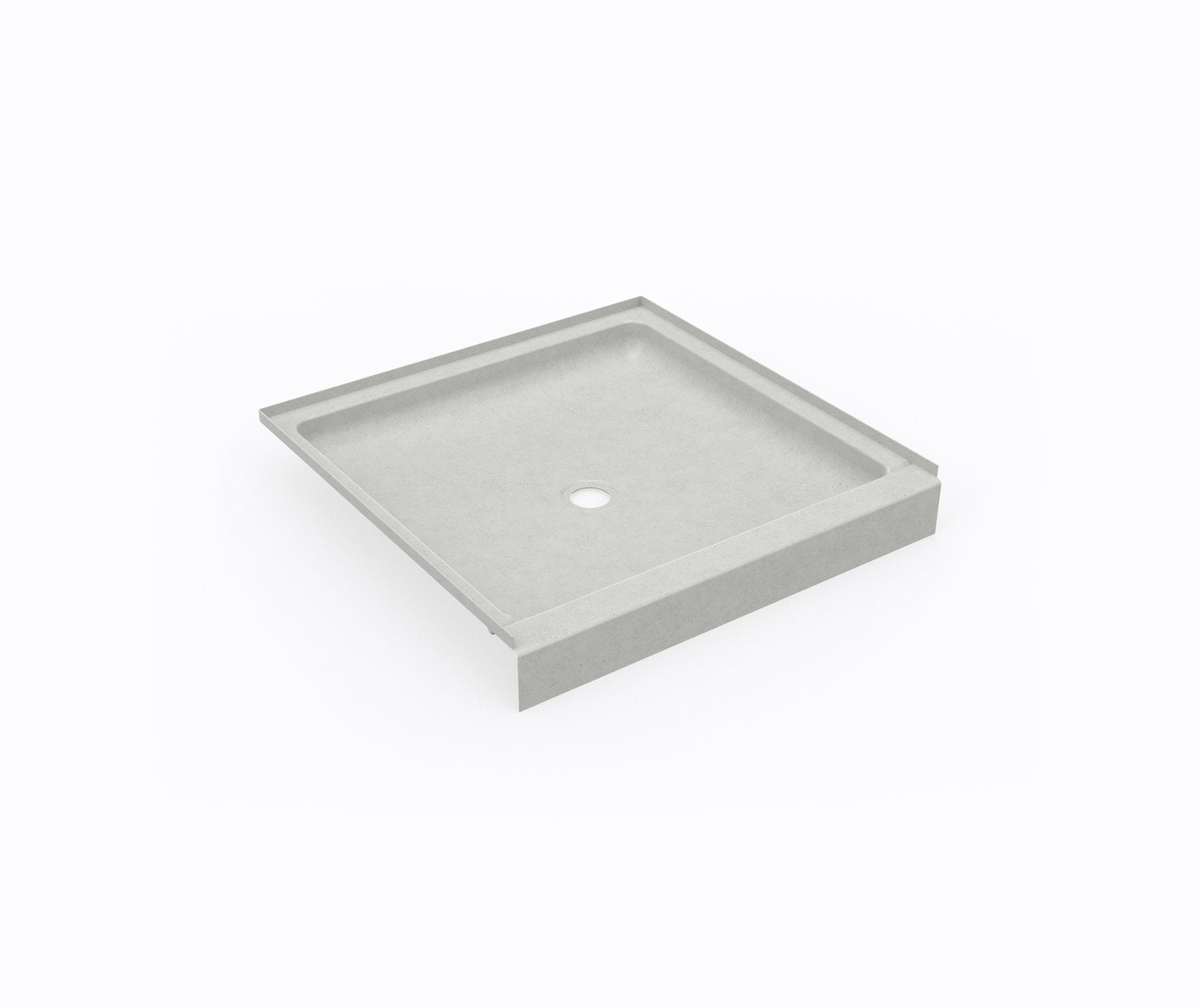 36 x 36 Swanstone Single Threshold Shower Pan - Durable & Slip-Resistant Bathroom Floor Base for Easy Installation | Perfect for Home Renovation & ADA Compliant Showers