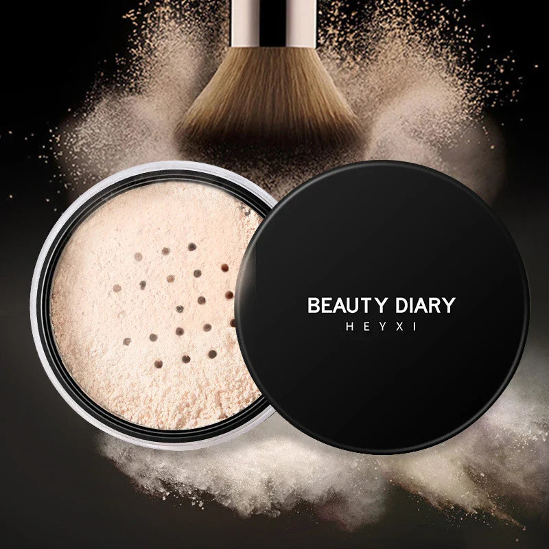 Translucent Loose Facial Powder - Oil Control & Setting Makeup for All Skin Types | Perfect for Daily Wear, Photo Shoots & Special Occasions