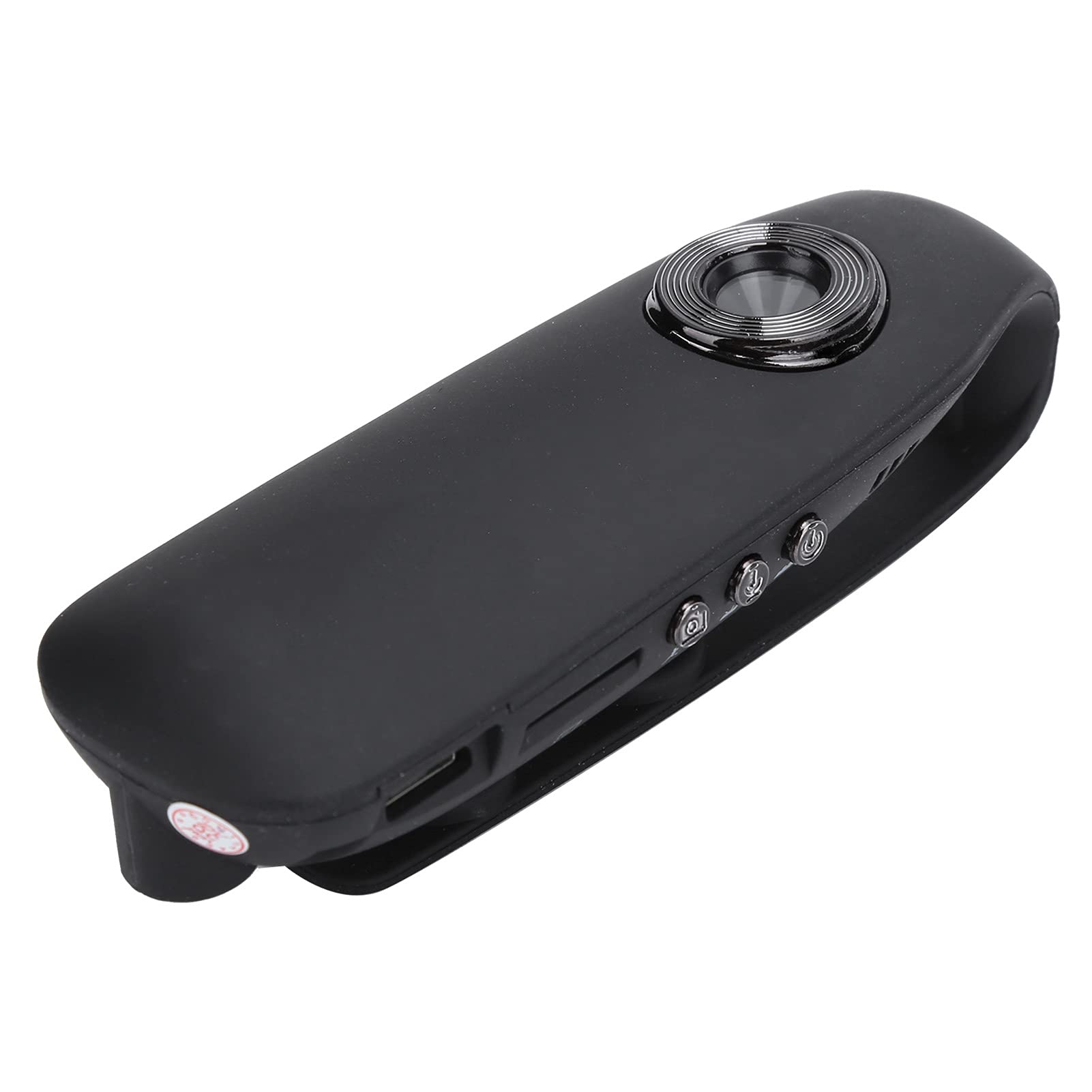 1080P HD Mini Body Camera - Wearable Motorcycle Bike Dash Cam with Clip Mount for Cycling, Riding & Outdoor Adventures