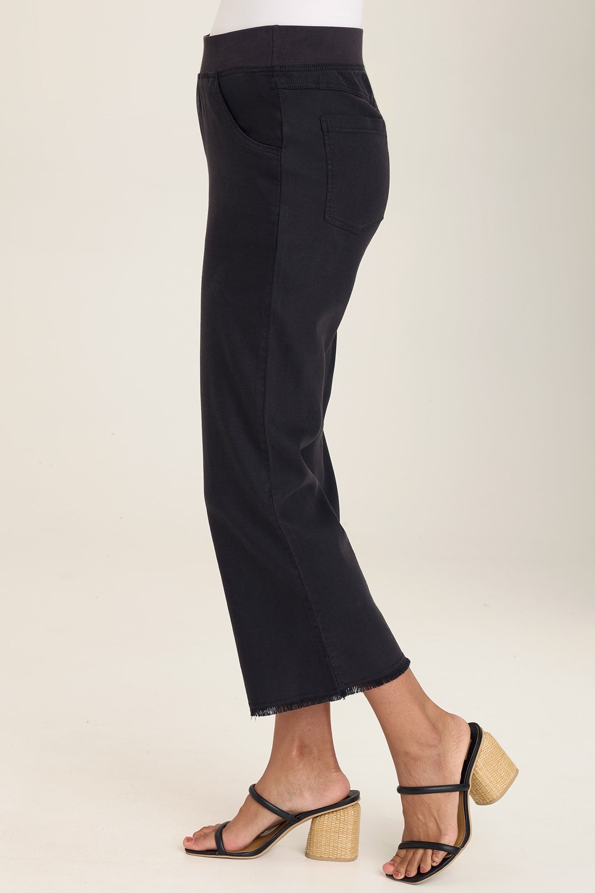 Lorilei Women's Black Pants - Stylish & Comfortable High Waist Trousers for Work, Office & Casual Wear