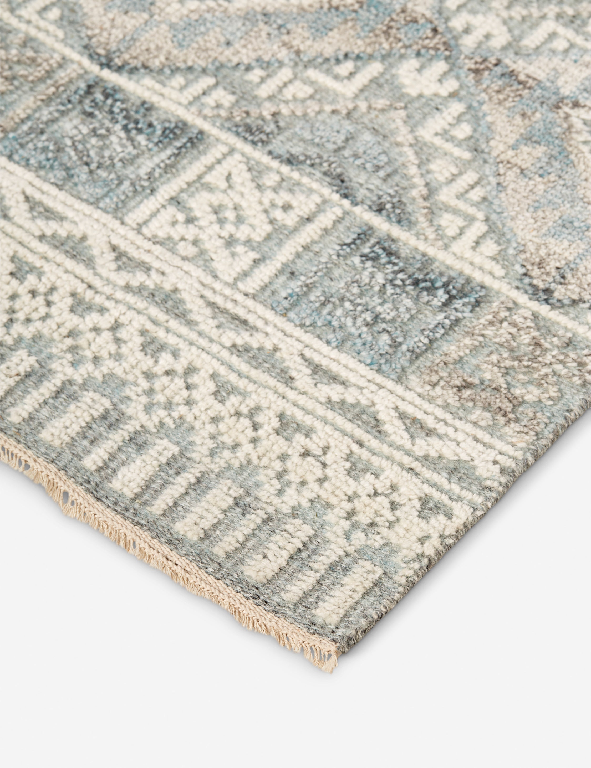 Handmade Cosette Hand Knotted Wool Area Rug - Premium Quality Persian Style Carpet for Living Room, Bedroom & Dining Room Decor