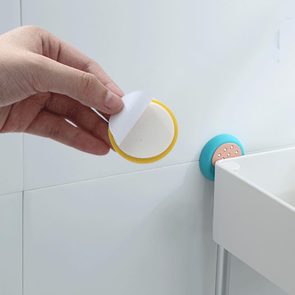 Cabinet Pads 2pcs - Door Stop Wall Protector for Furniture & Handles - Home Use