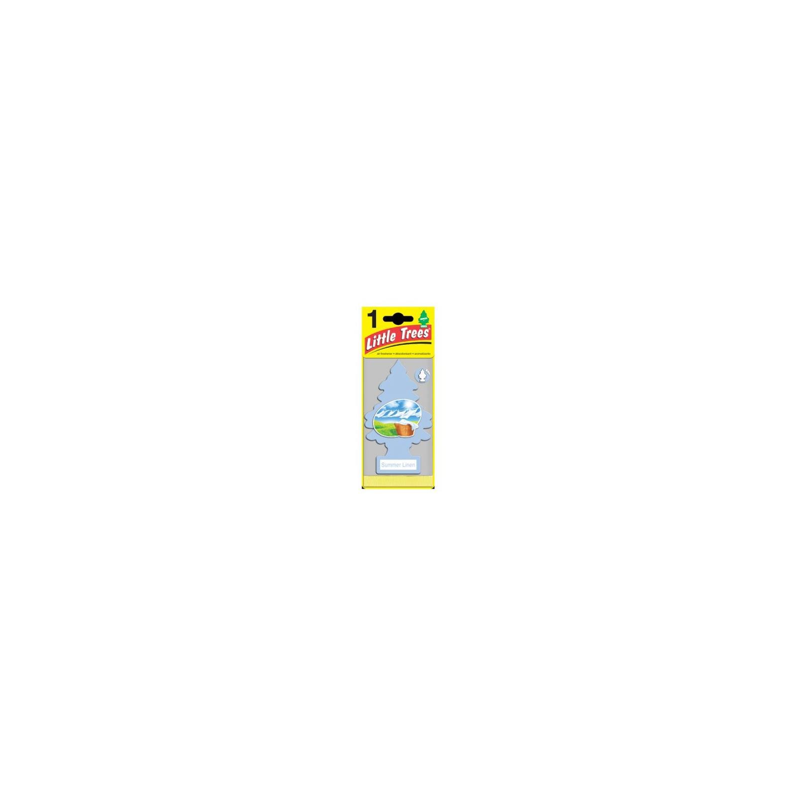 Little Trees Sum Linen Air Freshener for Car & Home | Long-Lasting Fresh Scent | Eliminates Odors in Vehicles, Offices & Small Spaces