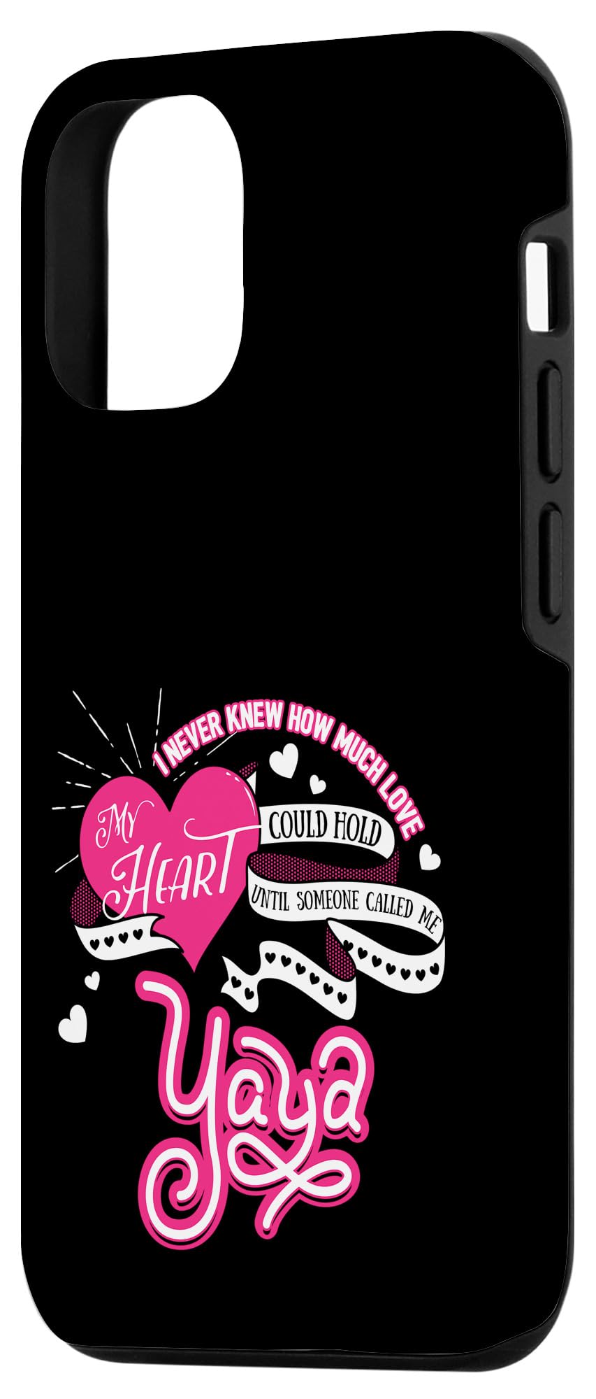 iPhone 12/12 Pro Phone Case - Perfect Mother's Day Gift for Grandma | Cute 'Call Me Yaya' Design | Durable Protection for Everyday Use