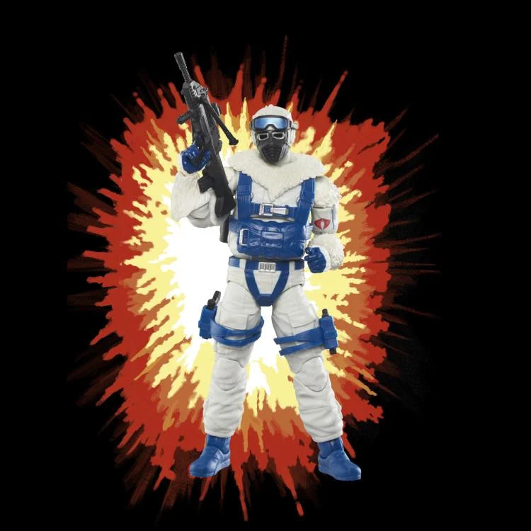 G.I. Joe Classified Series Retro Collection Snow Serpent Action Figure - 6-Inch Collectible Toy for Display & Play - Perfect for Fans, Collectors & Nostalgic Gift Giving