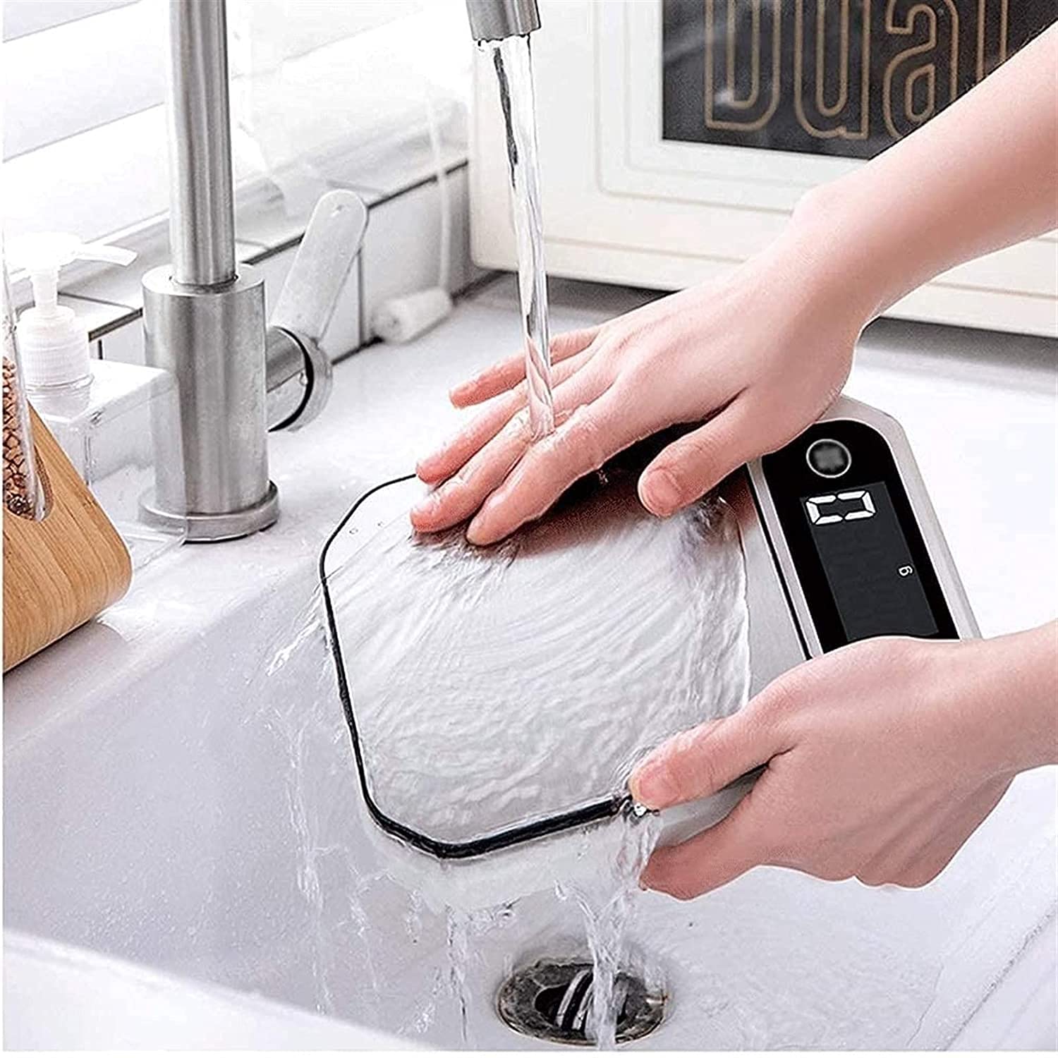 Premium Digital Kitchen Scale - 5kg/11lb Stainless Steel Food Scale with LED Display, Tare & PCS Function - Precise Weighing for Cooking, Baking, Jewelry, and Medicine | Perfect for Home Chefs, Bakers & Small Businesses