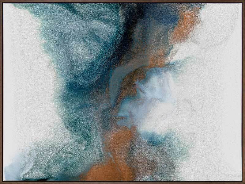Dust and Sky I Canvas Art Print - Modern Wall Decor for Living Room, Bedroom & Office - Perfect for Home & Office Decoration