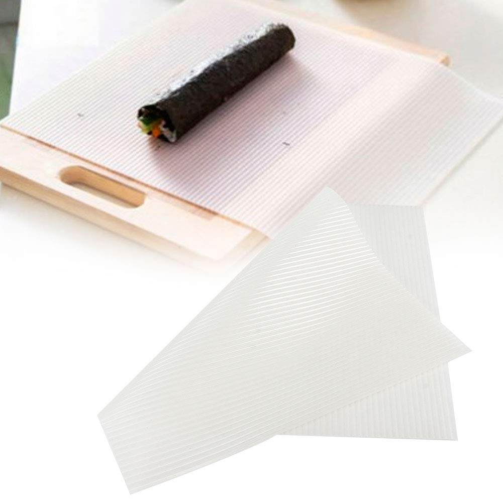 Premium Non-Stick Silicone Sushi Rolling Mat - DIY Kitchen Sushi Maker, Cake Roller & Omelet Mold - Perfect for Homemade Sushi, Desserts & Breakfast - Ideal for Home Chefs & Japanese Cuisine Lovers