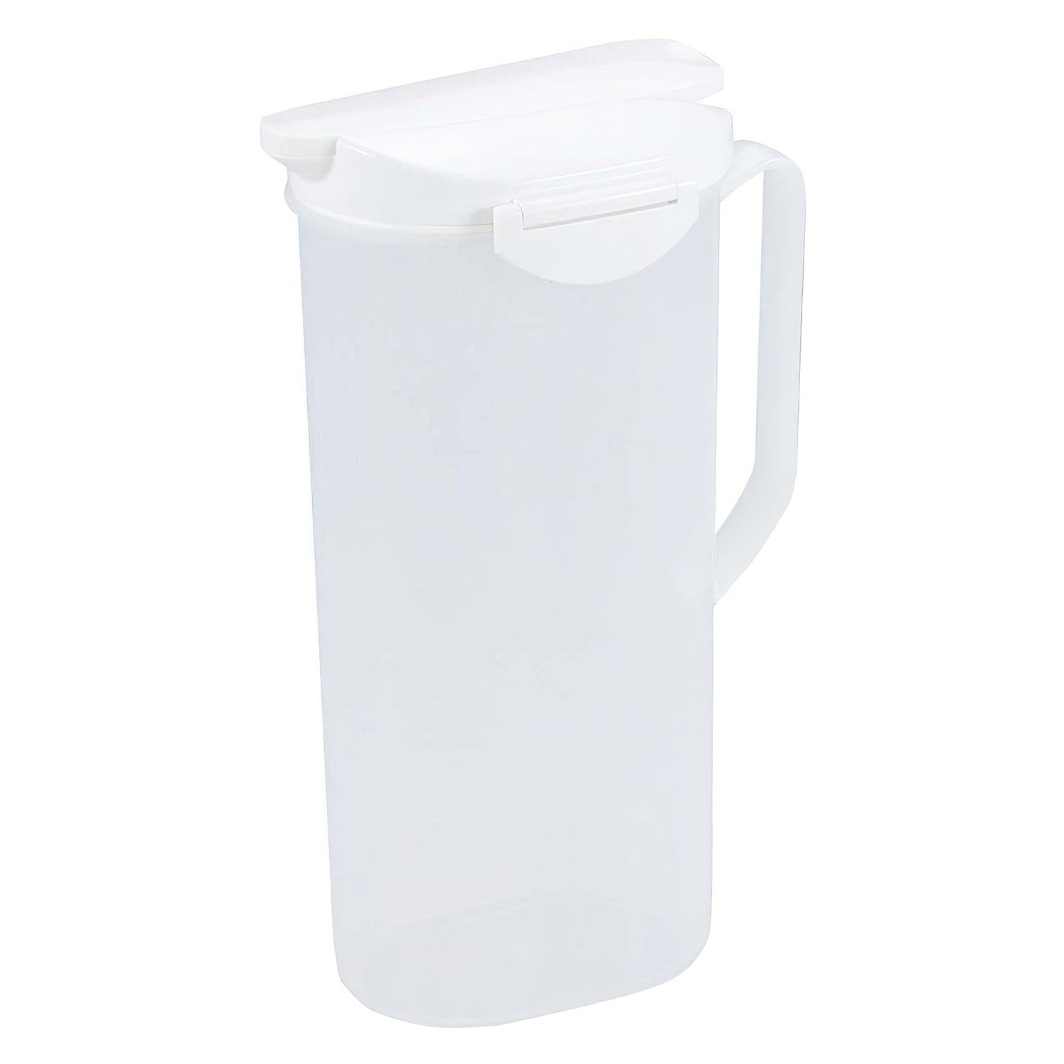 Iwasaki 2.5L BPA-Free Plastic Water Pitcher with Lid & Spout - Perfect for Iced Tea, Lemonade & Refrigerator Storage
