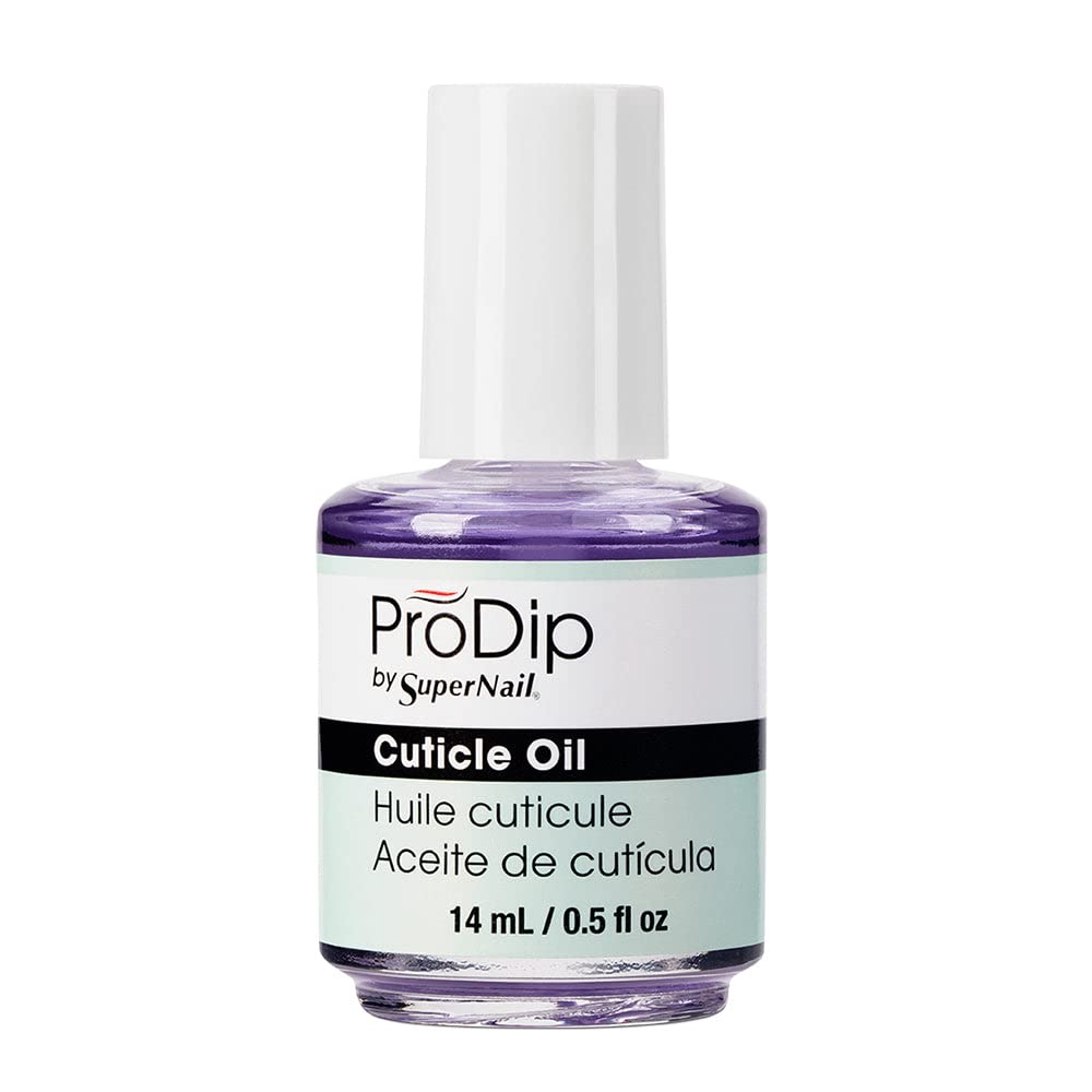 Supernail Cuticle Oil for Nail Care - 0.5 Ounce Hydrating Treatment for Dry, Cracked Cuticles - Perfect for Manicures, Pedicures & At-Home Nail Care Routines