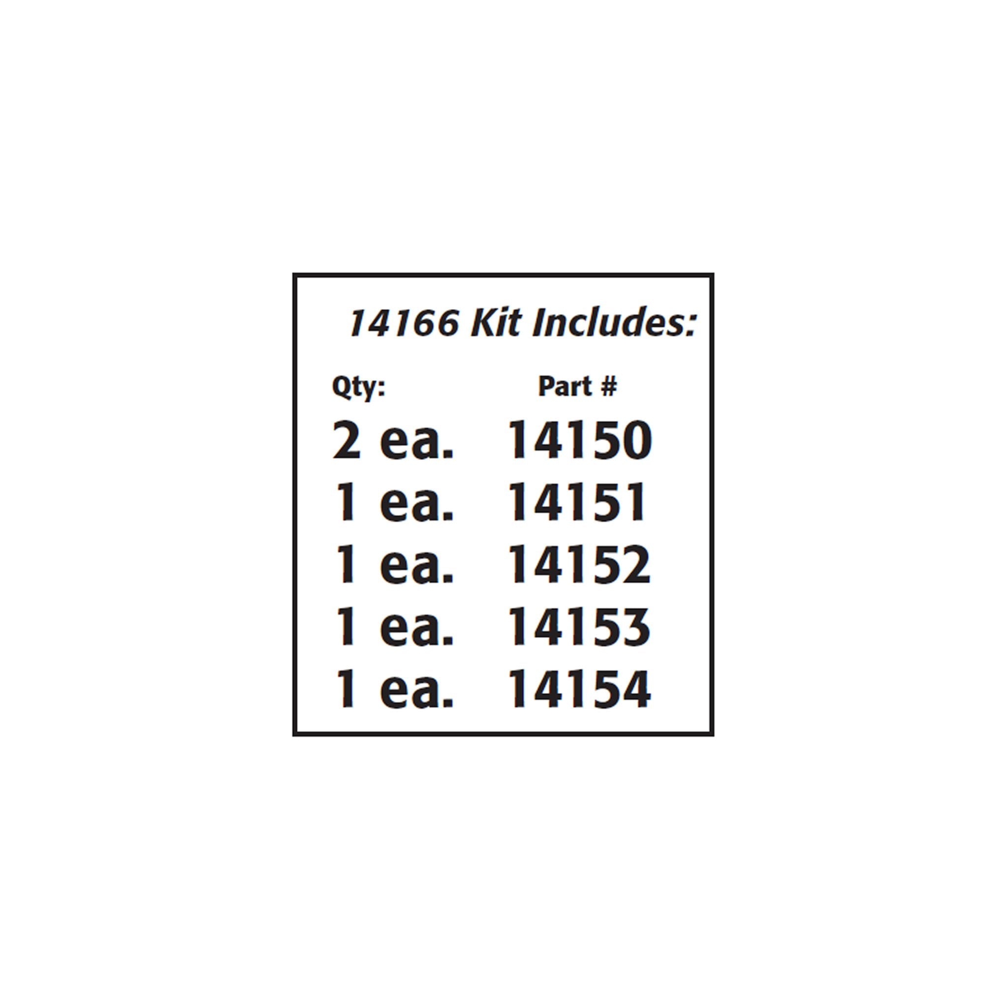 14166 Timing Belt Kit for Paper Feed N/S - Compatible with Printers & Copiers - Durable Replacement Part for Smooth Paper Handling