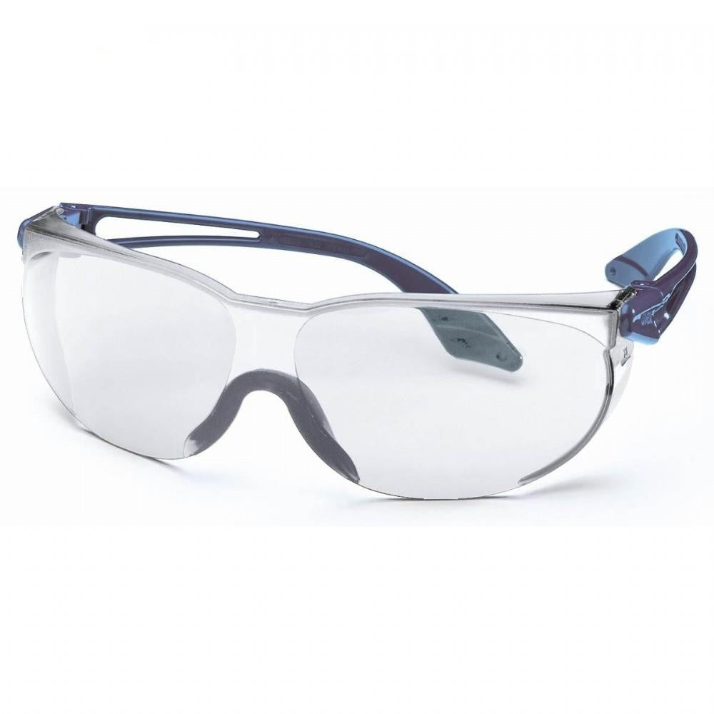 Uvex Skylite 9174 Clear Lightweight Safety Glasses for Driving, Cycling & Outdoor Sports - ANSI Z87.1 Certified Protective Eyewear