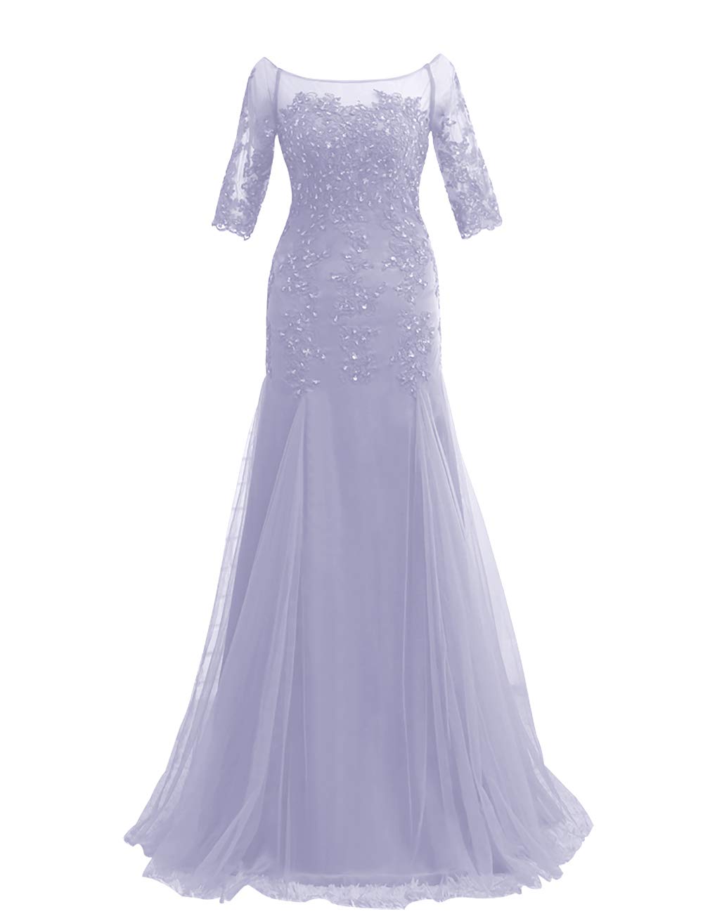Elegant Mother of the Bride Dresses with Long Sleeves - Lace Formal Evening Gowns for Wedding Guests & Special Occasions | Perfect for Church Ceremonies, Receptions & Black Tie Events