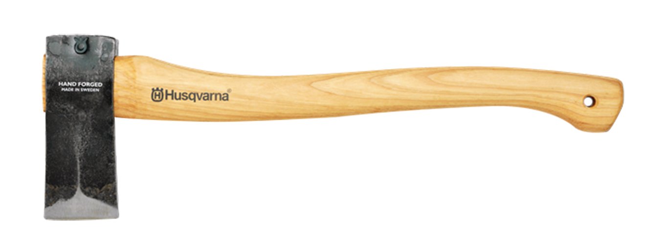 Husqvarna 19-Inch Wooden Handle Splitting Axe for Firewood - Perfect for Camping, Backyard Log Splitting & Outdoor Survival Gear