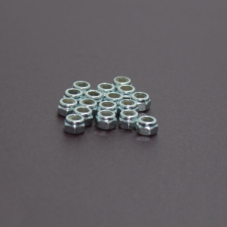 10PCS LESU M2 M3 M4 Self-Locking Nutsert Flange Nuts for Tractor, Truck, RC Cars (1/14 Scale), Tamiya Models, Excavators, Dumpers & Loaders - Durable Metal Fasteners for DIY Repairs & Hobby Projects