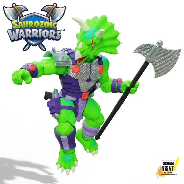 Saurozoic Warriors Triax Skiver 1/12 Scale Action Figure - Highly Detailed Collectible for Display & Battle Scenes | Perfect for Collectors & Diorama Enthusiasts
