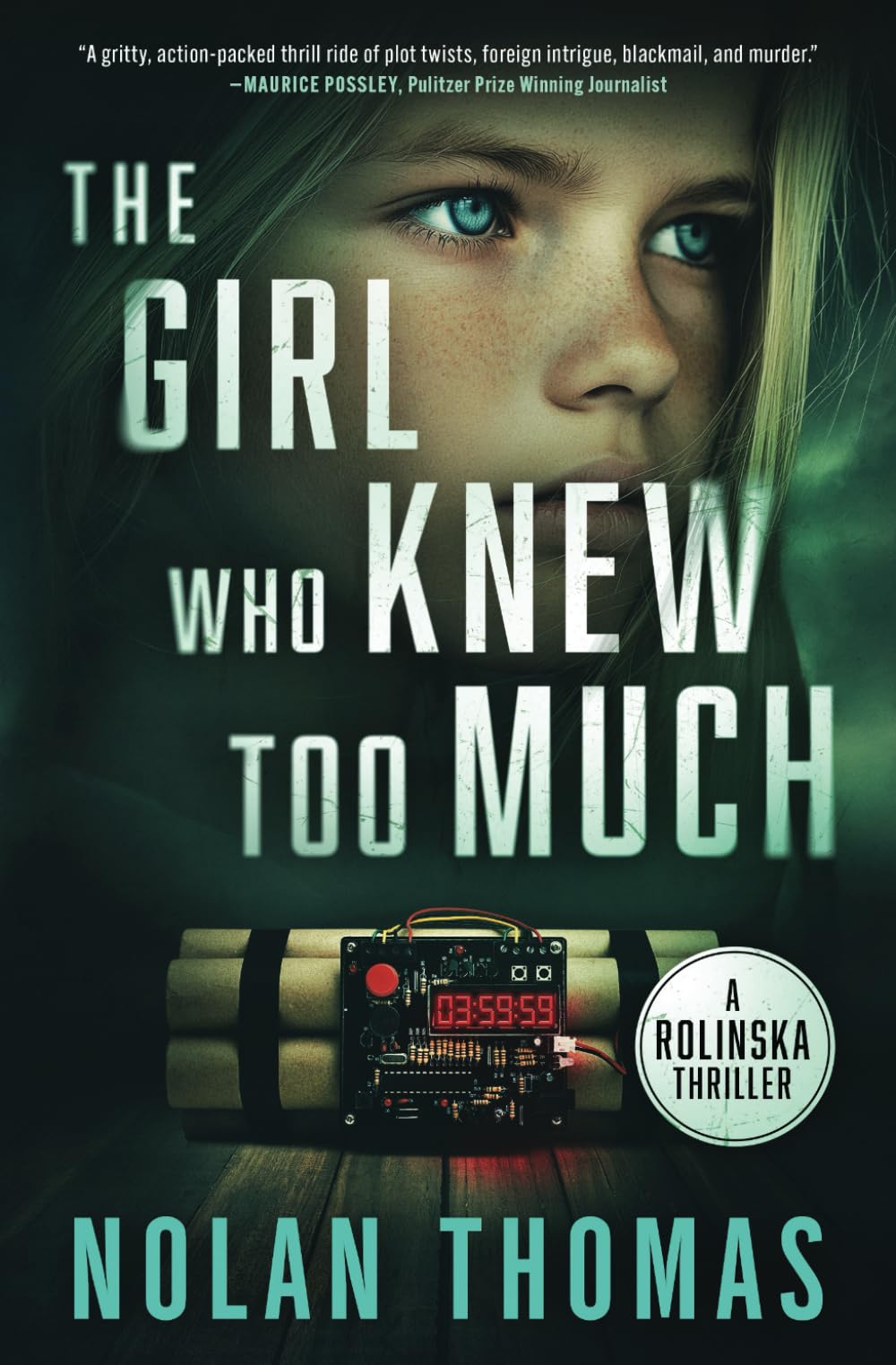 The Girl Who Knew Too Much: A Gripping Suspense Thriller Novel - Rolinska Thriller Series Book | Perfect for Mystery Lovers & Late-Night Reading