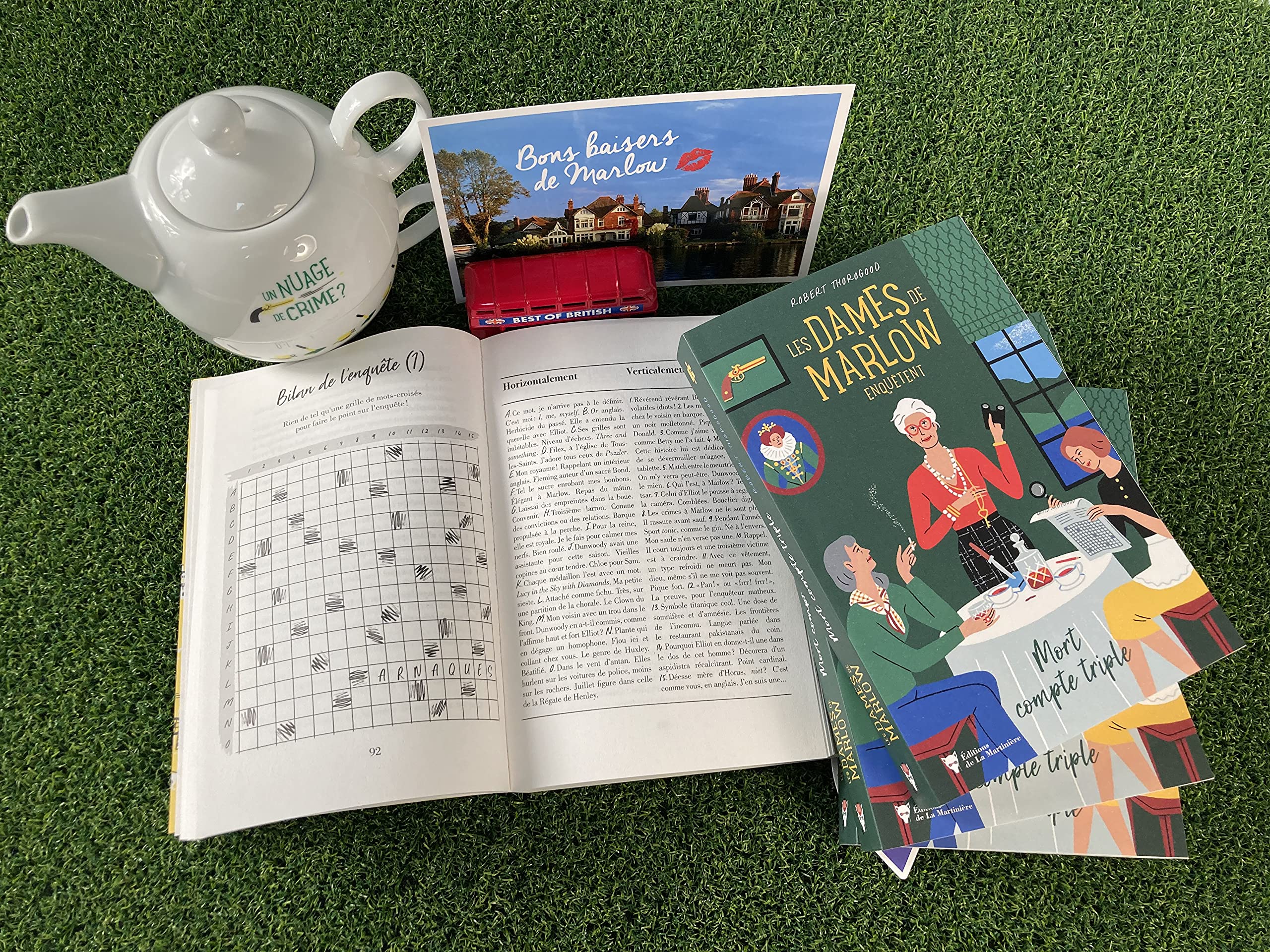 The Ladies of Marlow Investigate - Vol. 1: Triple Death Count | English Mystery Novel | Perfect for Book Clubs & Cozy Reading