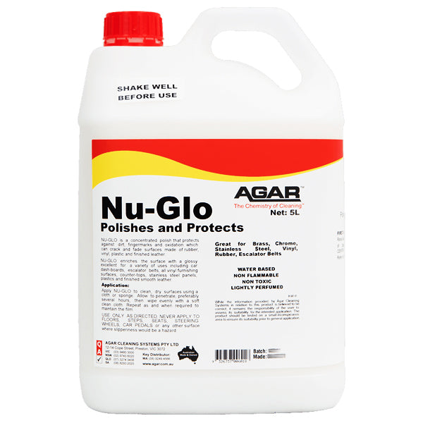 Agar Nu Glo - Premium Car Polish & Protectant for Long-Lasting Shine | Perfect for Cars, Motorcycles & Boats