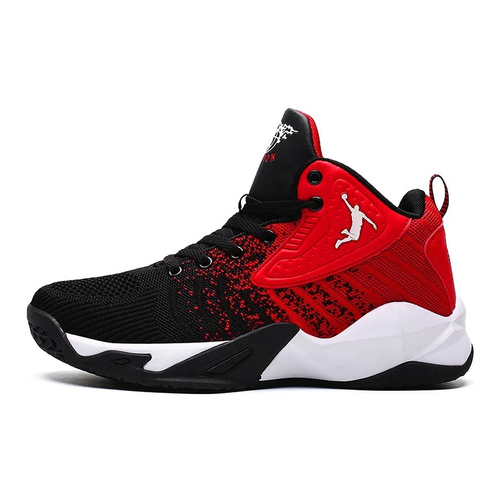 Breathable Men's Basketball Sneakers with Soft Net Bottom - Lightweight Summer Sports Shoes for Outdoor & Indoor Play