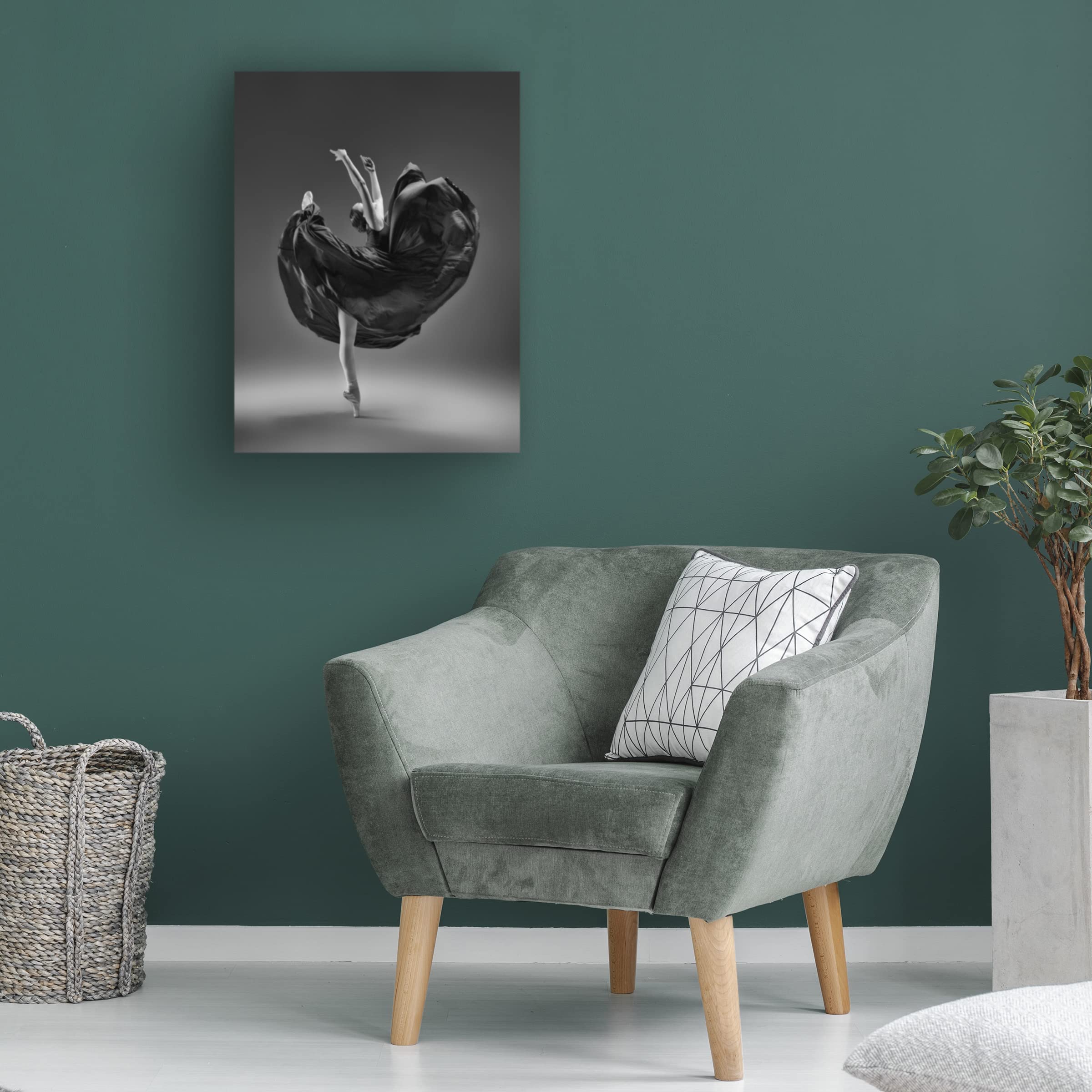 Trademark Fine Art 'The Dress' Canvas Wall Art by Rob Li - Elegant Home Decor for Living Room, Bedroom & Office