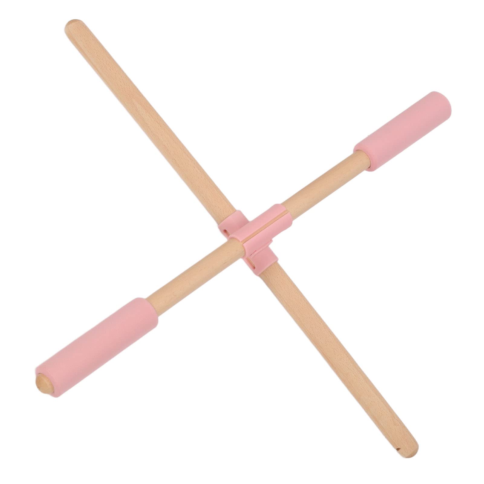 Durable Yoga Pranayama Stick - Natural Beechwood Posture Corrector for Adults - Improves Flexibility & Corrects Hunchback - Perfect for Home Yoga Practice & Meditation Sessions