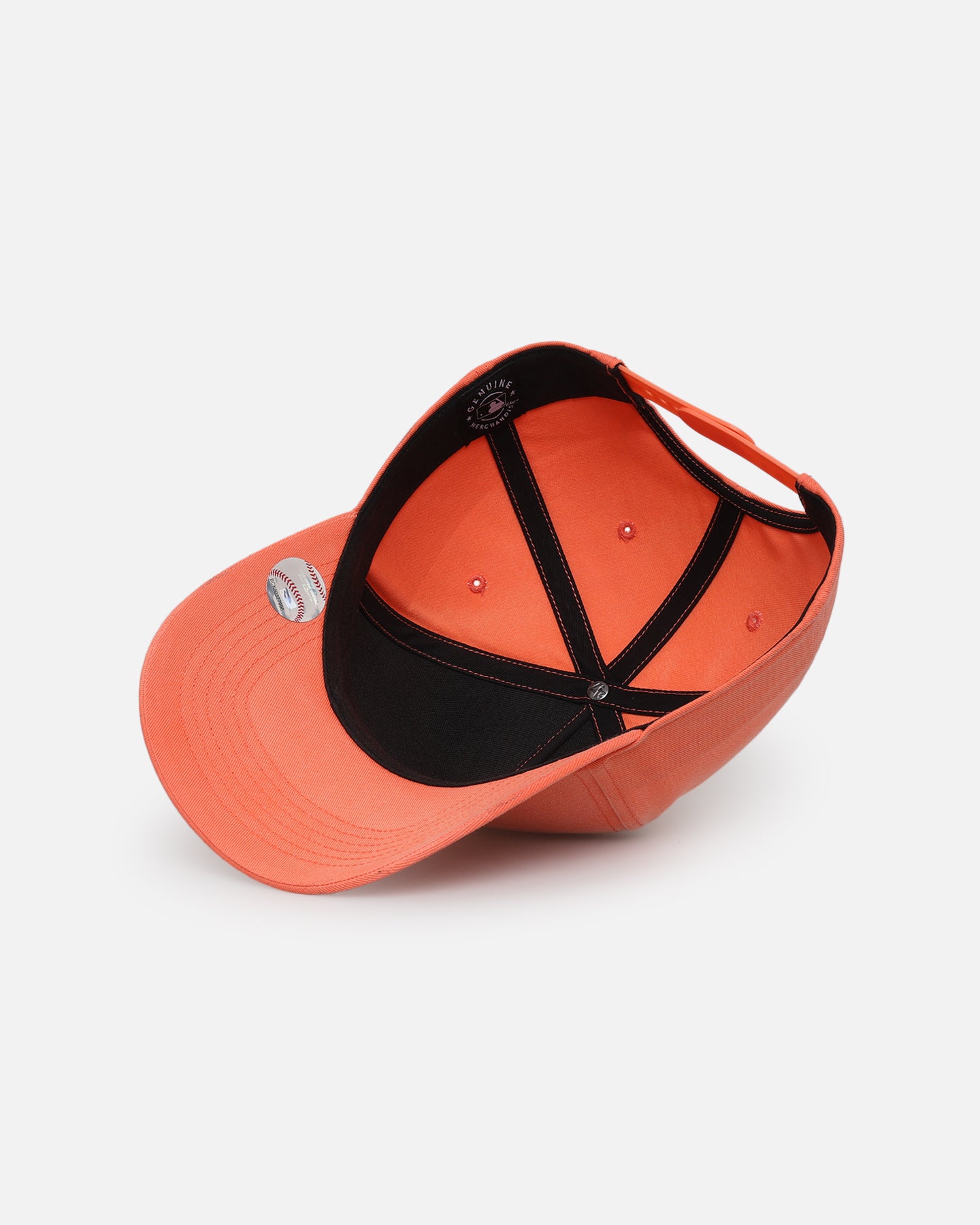 47 Brand Los Angeles Dodgers 'Sunbleach' 47 Offside Snapback Orange Hat - Adjustable Baseball Cap for Men & Women - Perfect for Sports Games, Casual Wear & Fan Collections