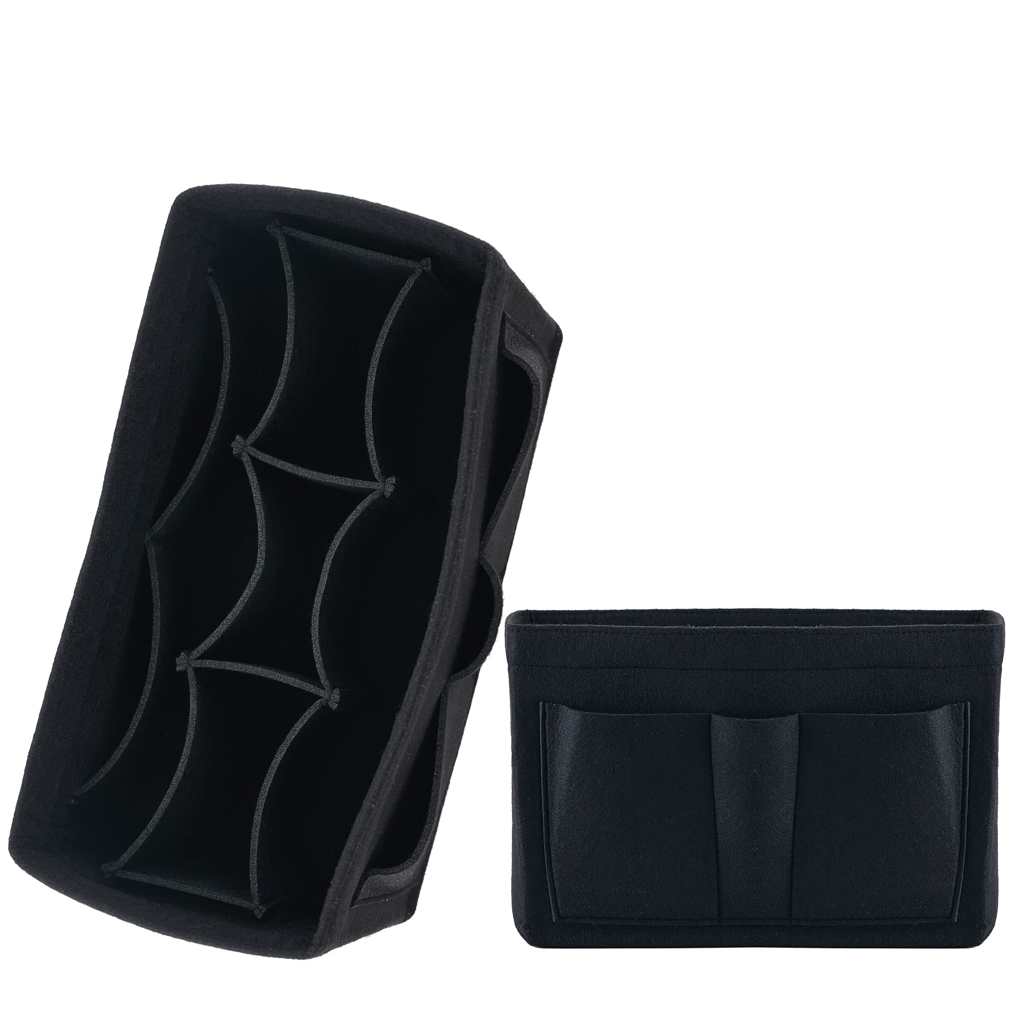 Purse Organizer Insert for Handbags & Tote Bags - Lightweight Felt Organizer with 5 Sizes - Perfect for Travel, Work & Everyday Use