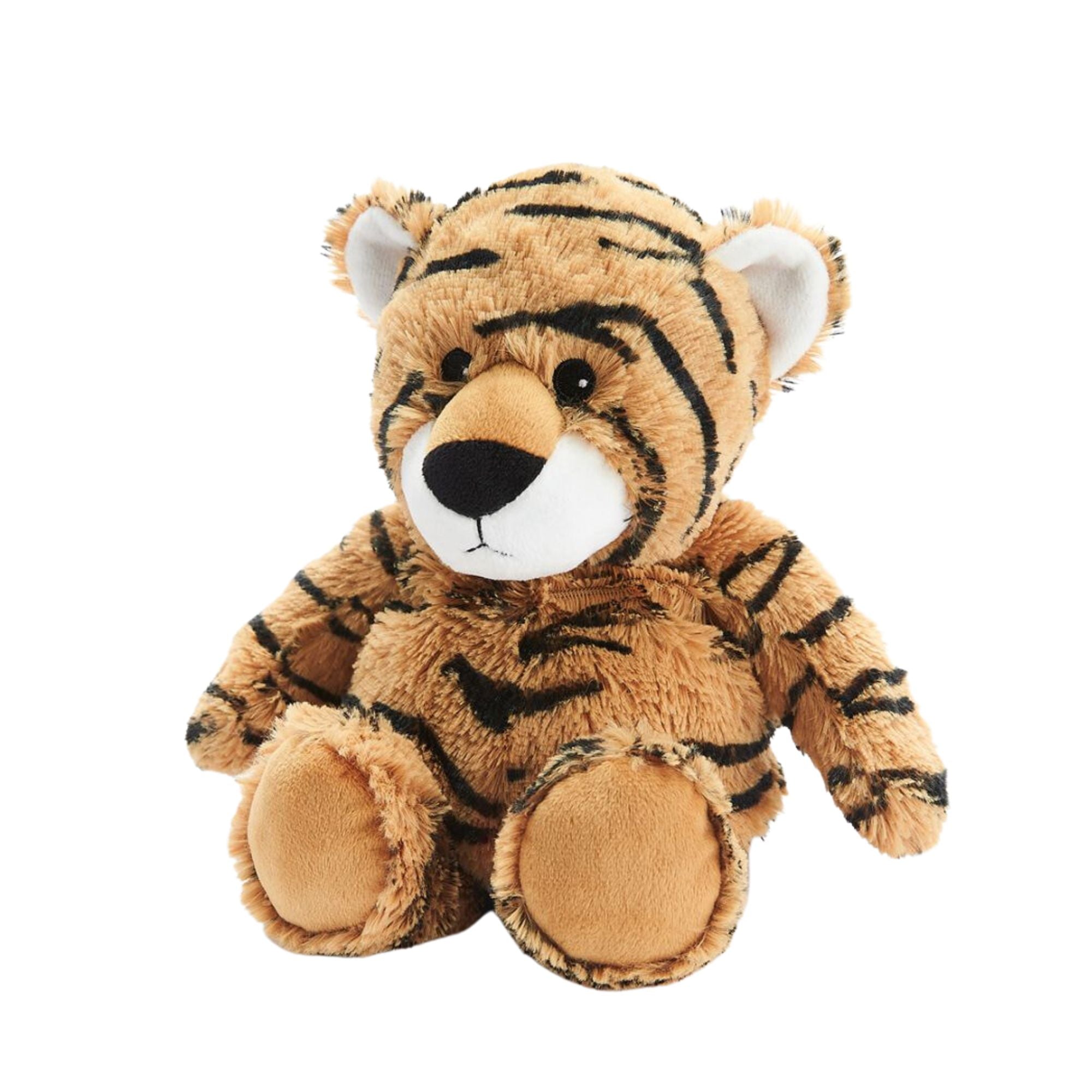 Soft Plush Tiger Stuffed Animal Toy - Cute & Cuddly Microwave Heating Warm Plushie for Kids, Gifts & Home Decor