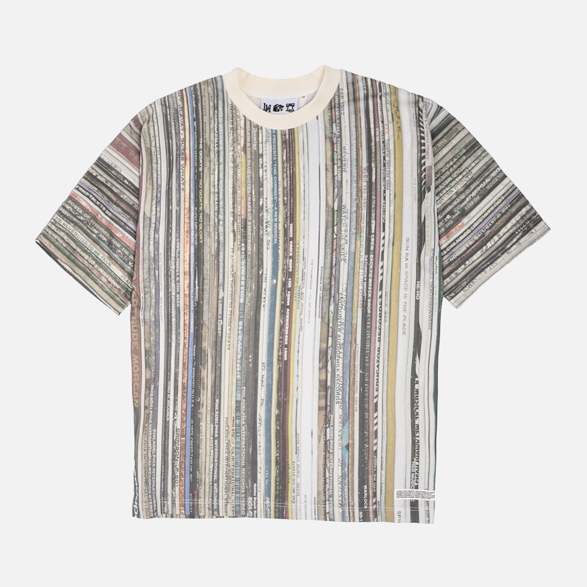 Vintage Philadelphia Record Crate Print T-Shirt - Music Lovers Graphic Tee for Record Collectors & Vinyl Enthusiasts - Perfect for Concerts, Record Store Day & Music Festivals
