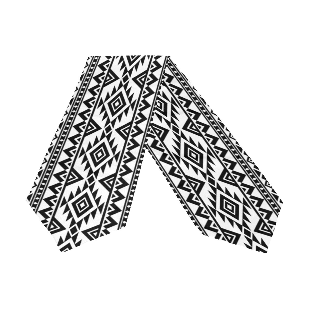 ALAZA Aztec Geometric Pattern Table Runner - 13 x 70 Inches Cotton Placemat for Wedding, Party, Outdoor Dining, Kitchen & Coffee Table Decor | Perfect for Boho Home Decor & Special Occasions