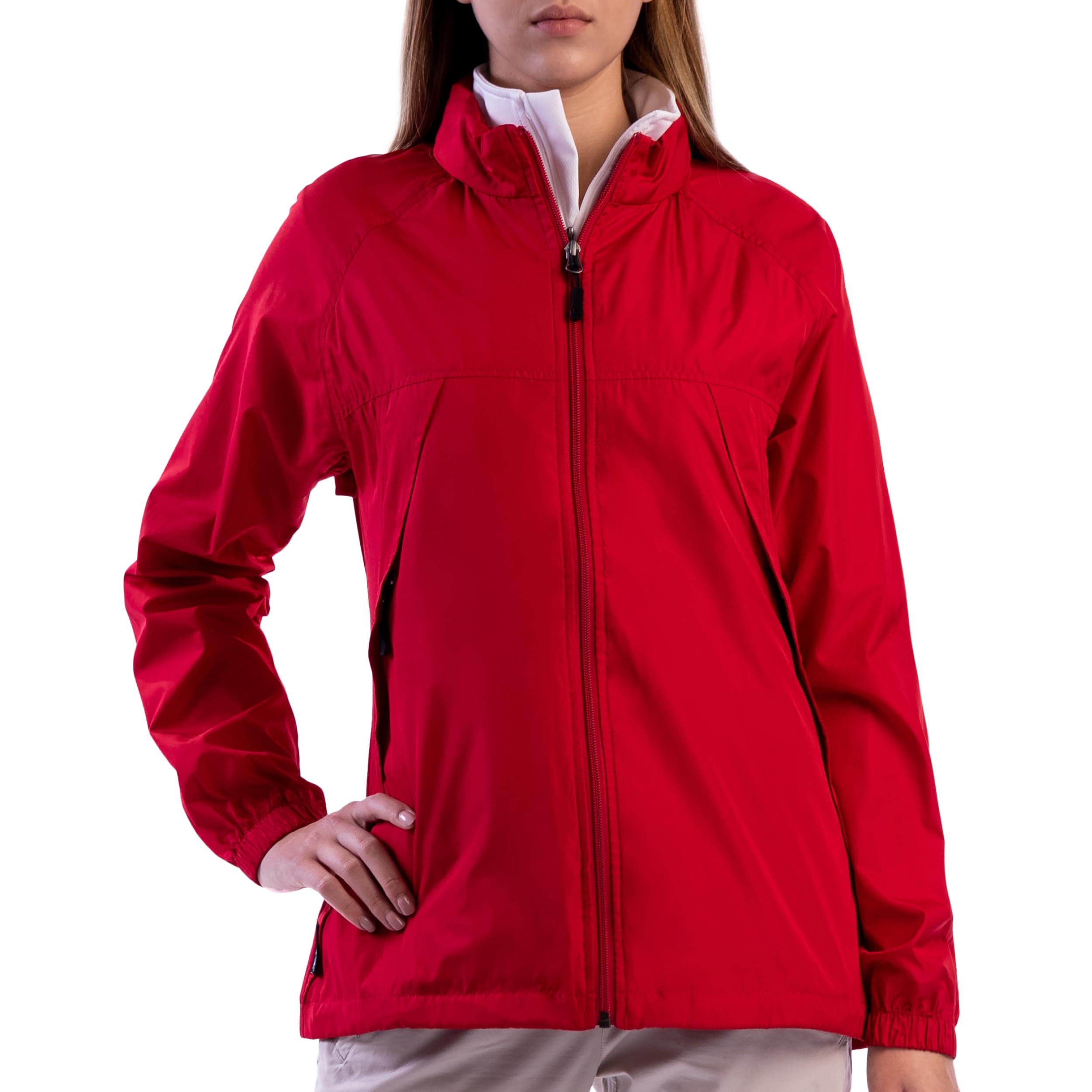 SCOTTeVEST Women's Pack Windbreaker Jacket with 19 Hidden Pockets - Lightweight Water Repellent Travel Jacket for Hiking, Commuting & Outdoor Activities