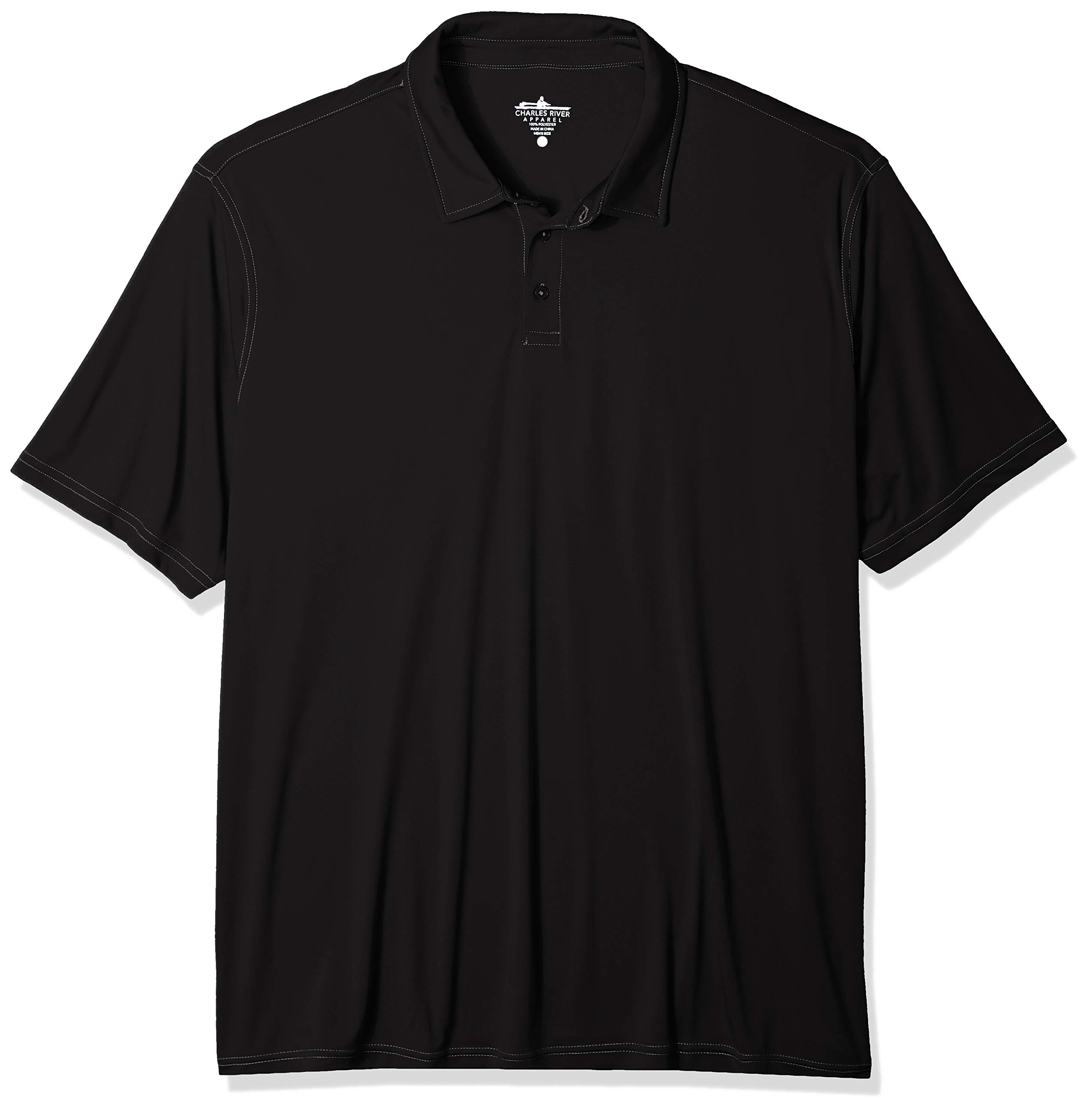 Charles River Apparel Men's Wellesley Polo Shirt - Classic Fit, Moisture-Wicking & Breathable for Golf, Business Casual & Outdoor Activities