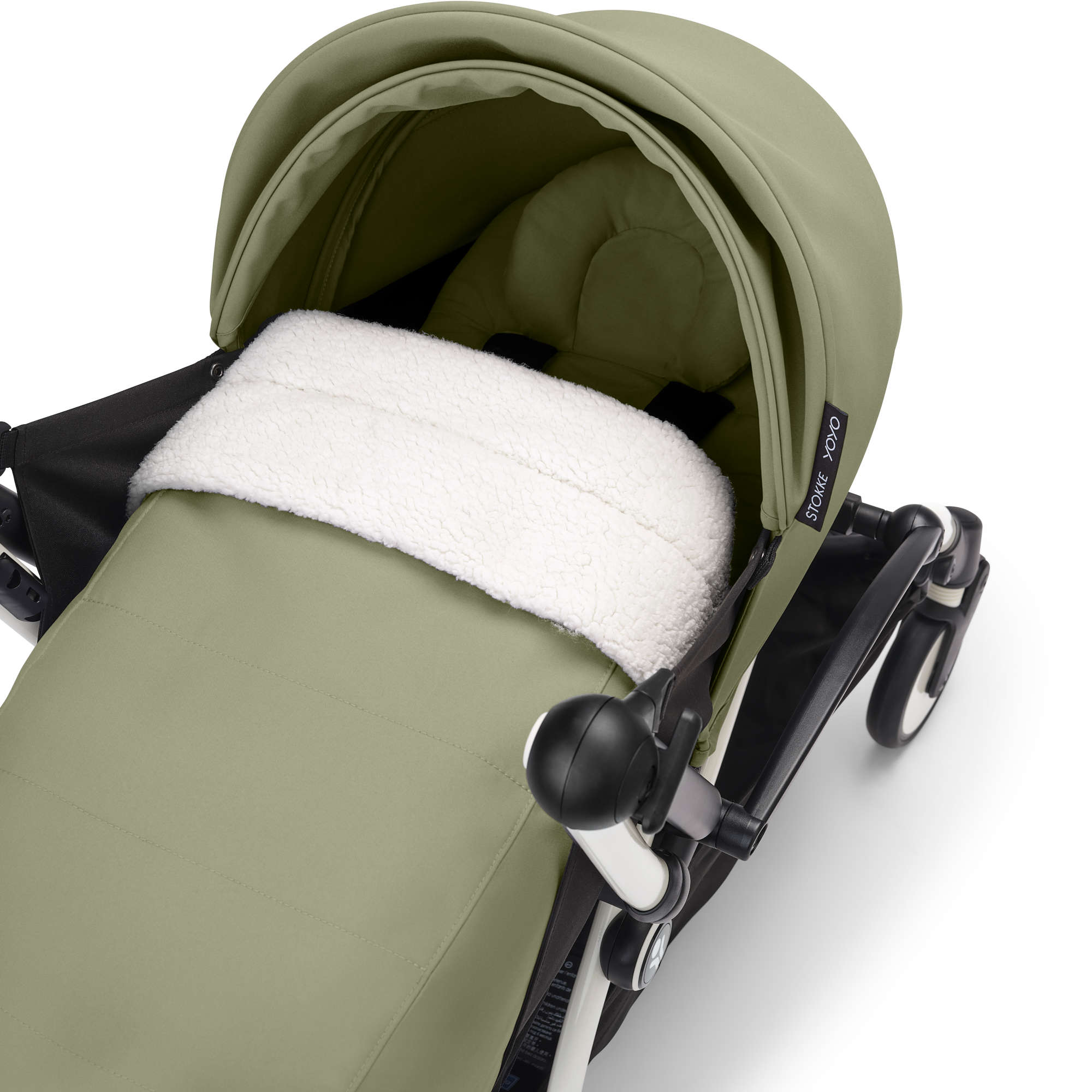 Stokke YOYO 0+ Newborn Baby Stroller - Lightweight Compact Travel Stroller for Infants & Toddlers - Perfect for Air Travel, City Walks & Everyday Use
