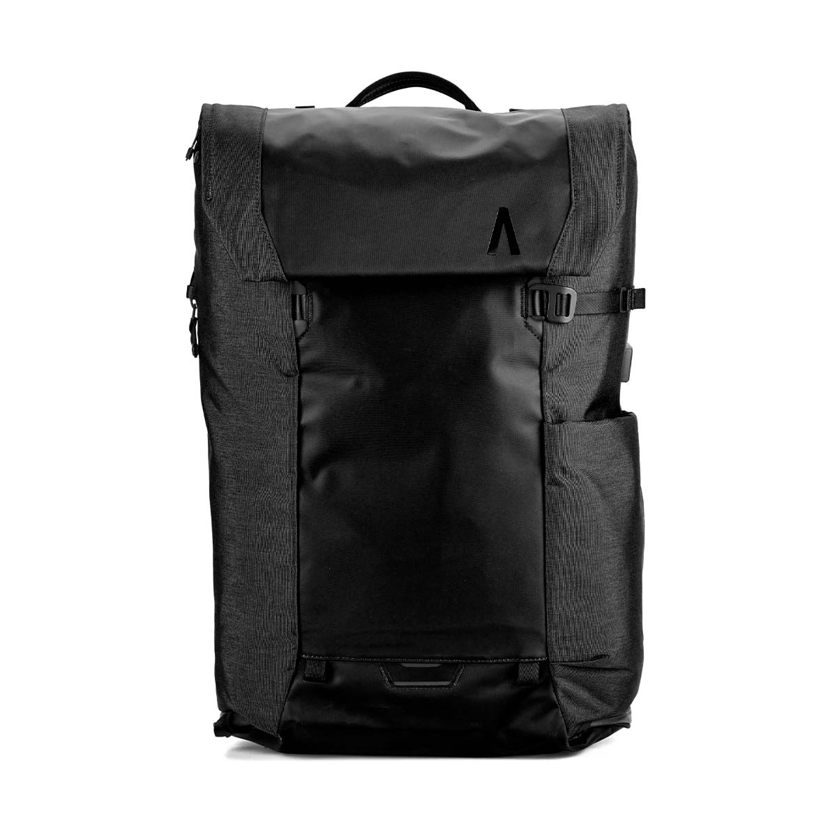 Boundary Supply Errant Pack Backpack Starter Kit - Waterproof Travel Laptop Backpack with Charging Port (Obsidian Black) for Commuting, Business Trips & Outdoor Adventures