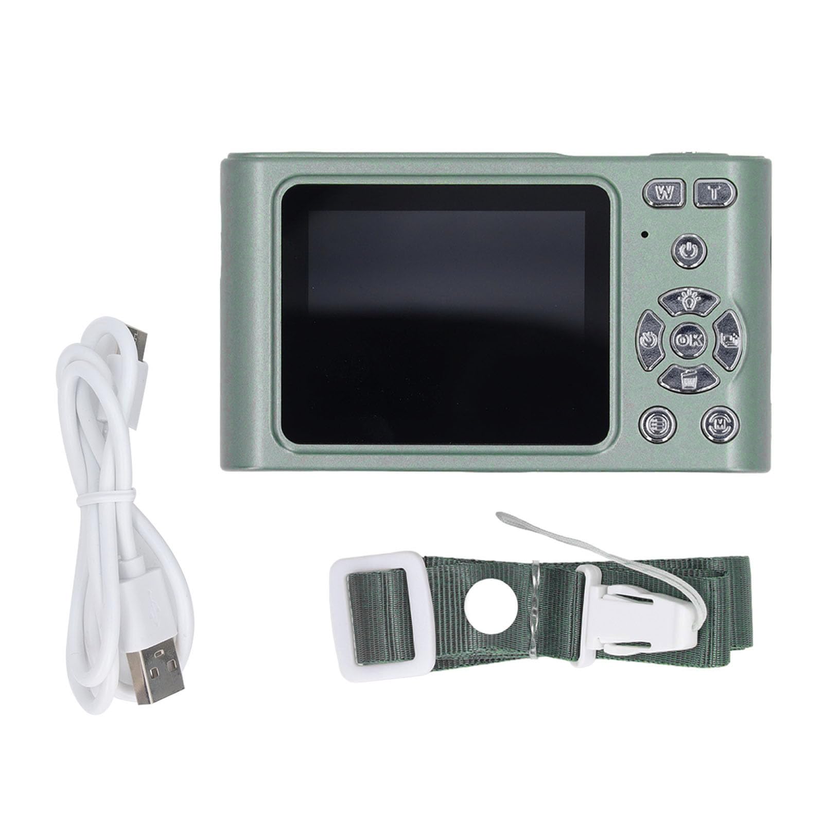 48MP 2.5K Digital Camera for Vlogging & Travel - 16x Digital Zoom, Auto Focus, 2.4
