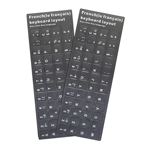 French-black/White Letters