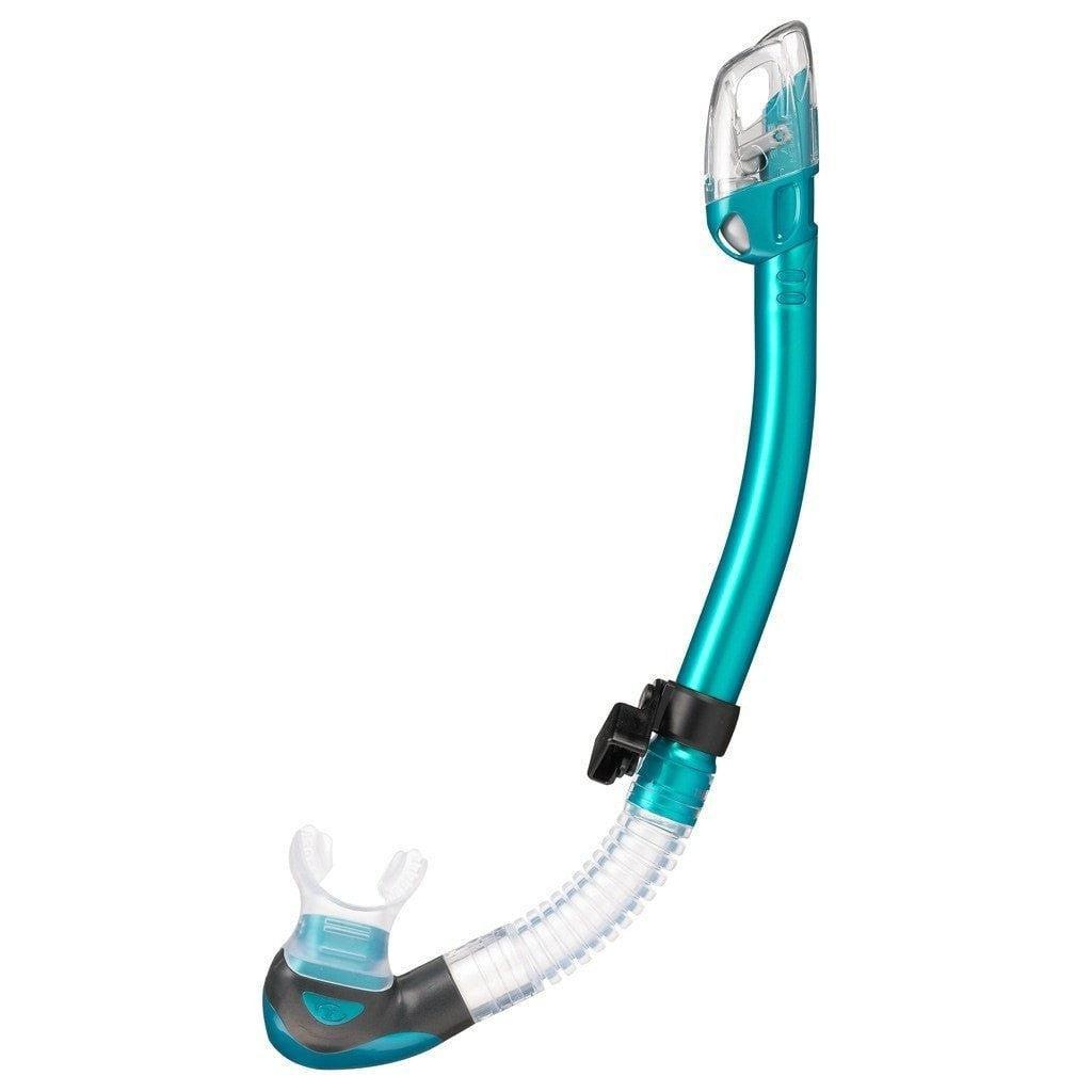 TUSA Hyperdry Elite II Snorkel - Top Dry Snorkel for Comfortable Swimming & Freediving - Perfect for Ocean Adventures, Snorkeling Trips & Water Sports