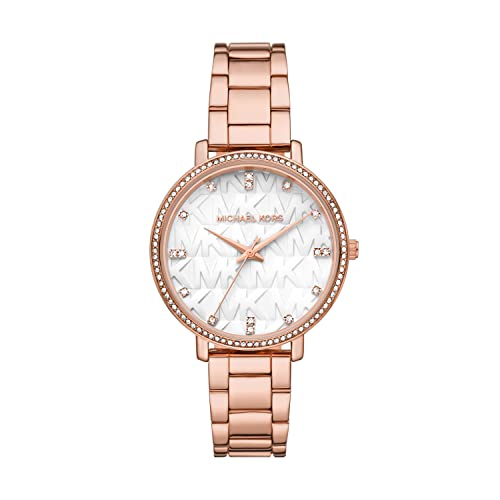 Rose Gold Tone and White