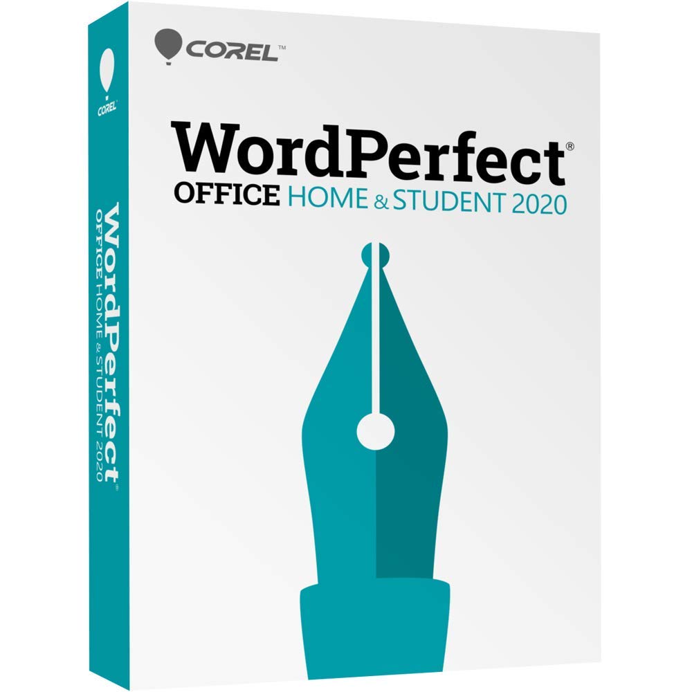 Corel WordPerfect Office 2020 Home & Student | Word Processing, Spreadsheet & Presentation Software | Create Newsletters, Labels, Reports & eBooks | PC Disc Version | Perfect for Students & Home Office Use