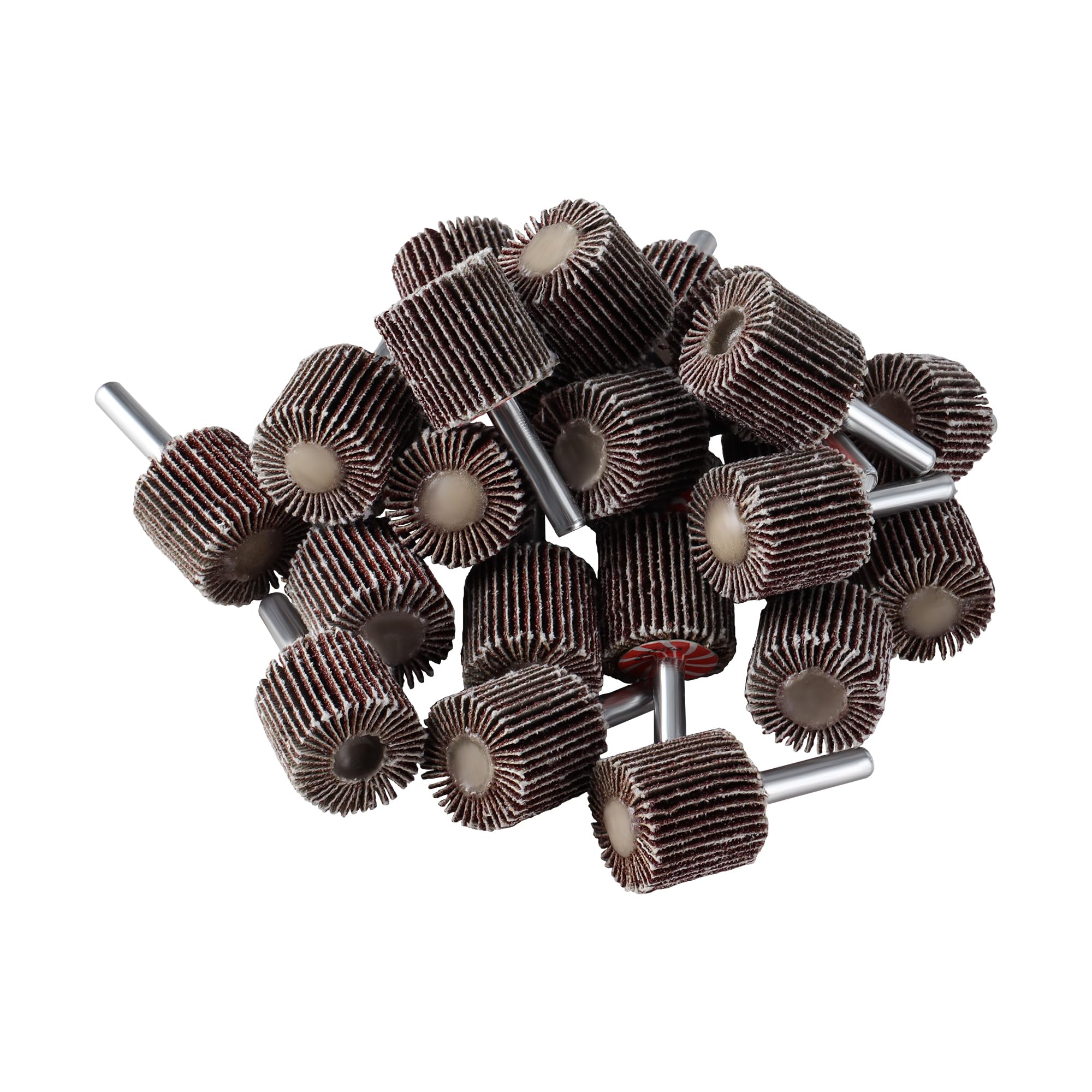 80 Grits Abrasive Flap Wheel Sander - 50 Pcs 1