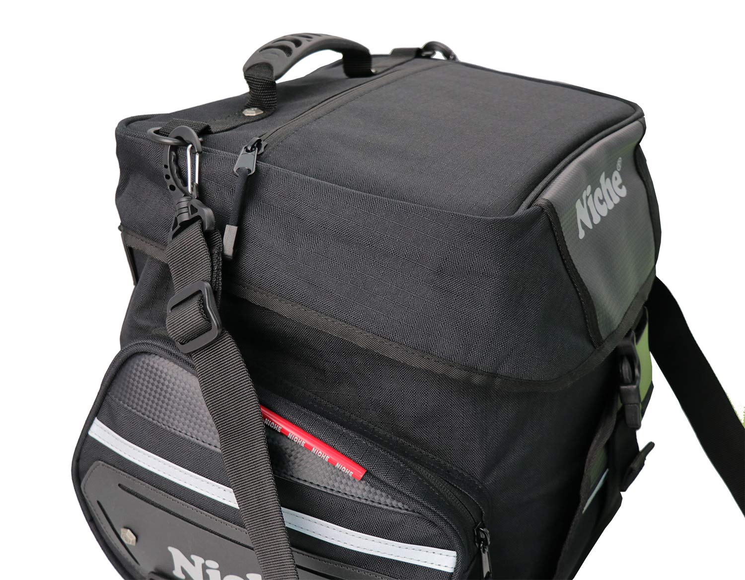 Waterproof Motorcycle Tail Bag - Universal Rear Seat Luggage for Sports & Street Bikes, Durable Touring Shoulder Bag (Model NMO-2215) - Perfect for Commuting, Road Trips & Adventure Riding