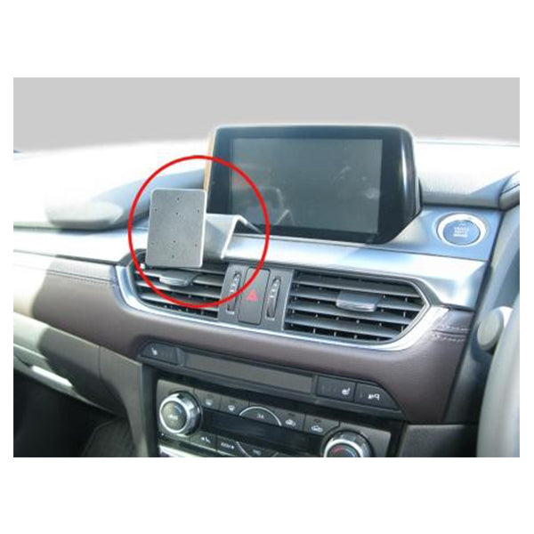 ClicOn No Holes Angled Dash Mount for Mazda 6 (2015-2018) - Secure Phone Holder for GPS Navigation & Hands-Free Driving