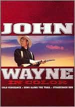 John Wayne Western Movies Collection - Stagecoach Run, Guns Along The Trail & Cold Vengeance [DVD] - Classic Cowboy Films for Home Entertainment & Western Fans